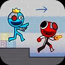 Red Blue Stick: Rainbow Master