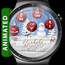 Christmas Snow HD Watch Face